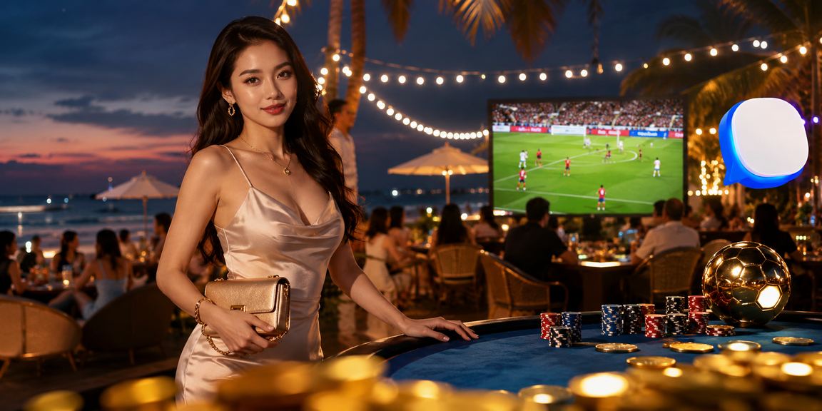 Người hâm mộ bóng đá tại bãi biển Phú Quốc theo dõi kết quả và đặt cược trực tuyến
